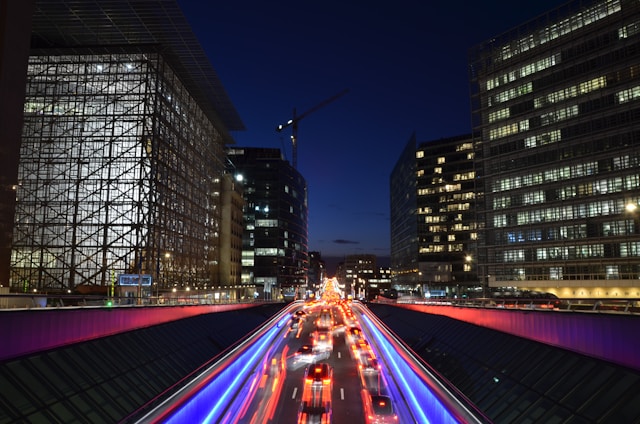 Schuman roundabout, Brussels, Belgium