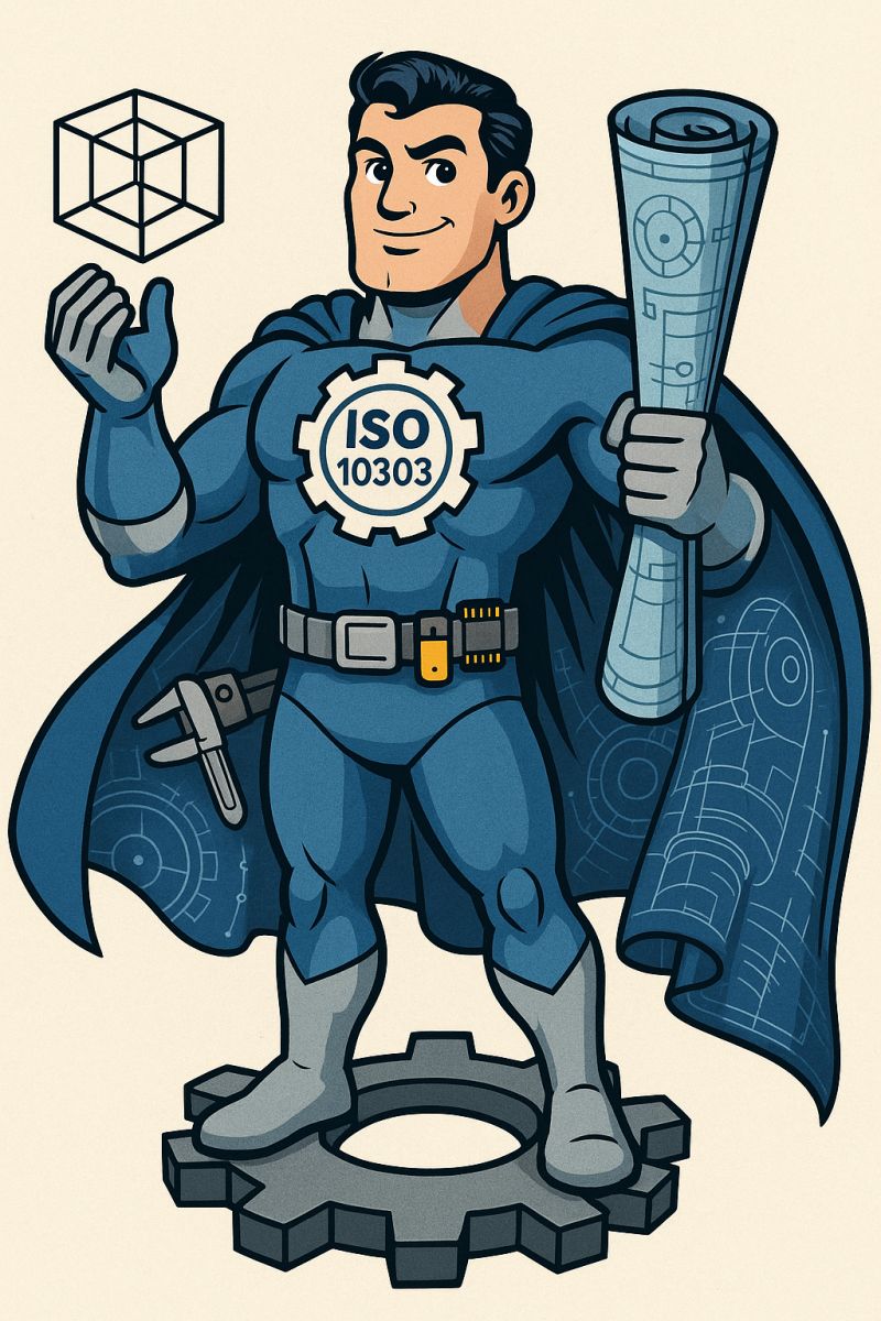 ISO Standards man with tools