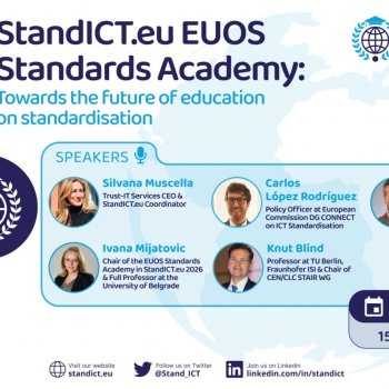 EUOS Standards Academy: Towards the future of education on standardisation
